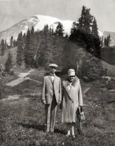 Admiral and Mrs. Nulton at Mt Rainier